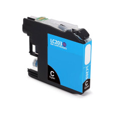 Brother LC203XL Ink Cartridge Cyan New Compatible